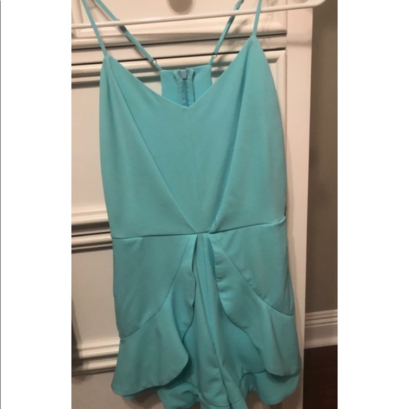 Turquoise Gianni bini romper - Picture 1 of 1